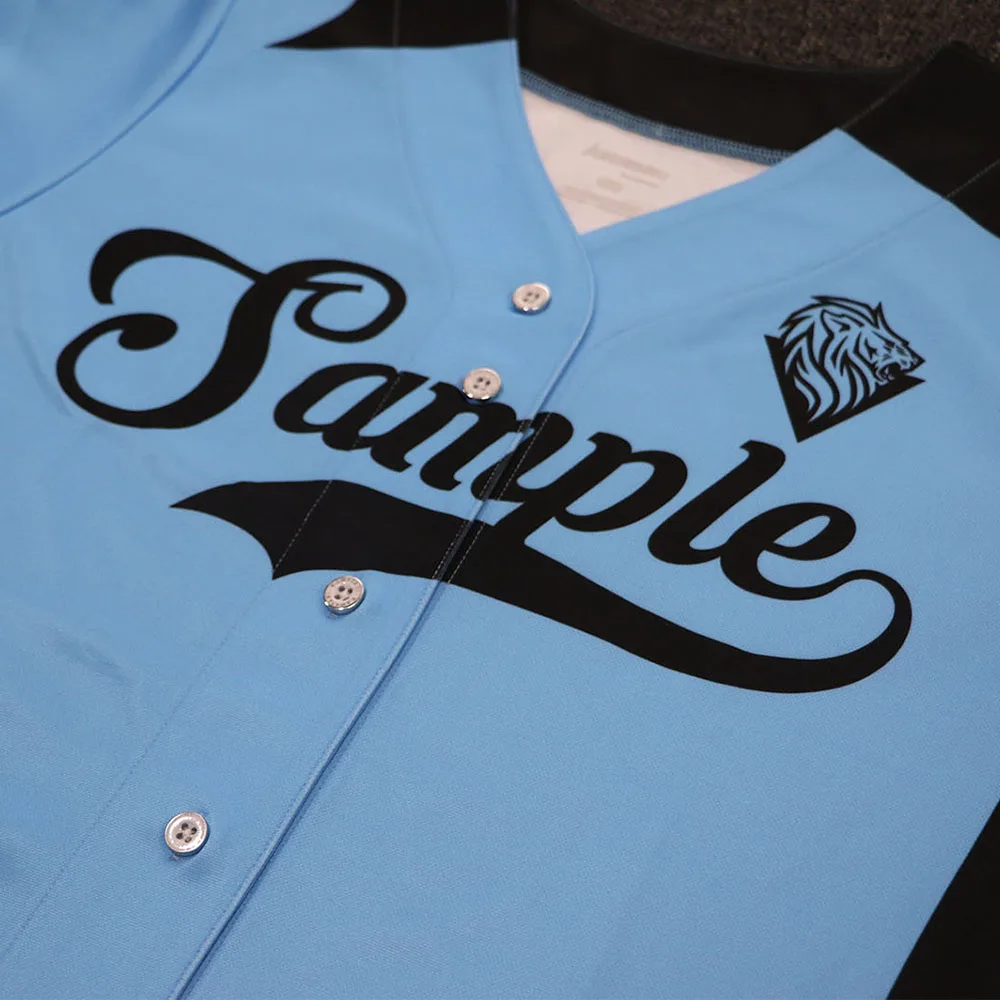 Promotion Wholesale Custom Sewing Pattern Baseball Jersey