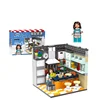 XB-01401A/B/C/D/E/F Home furnishing assemble indoor play child eco building blocks