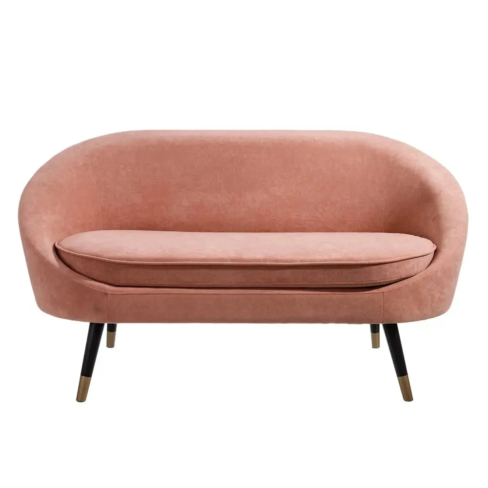 Modern European Style Soft Cafe Love Seat Sofa Living Room