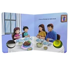 Easy to play for music board book with sound baby education 1 button sound board book with music device