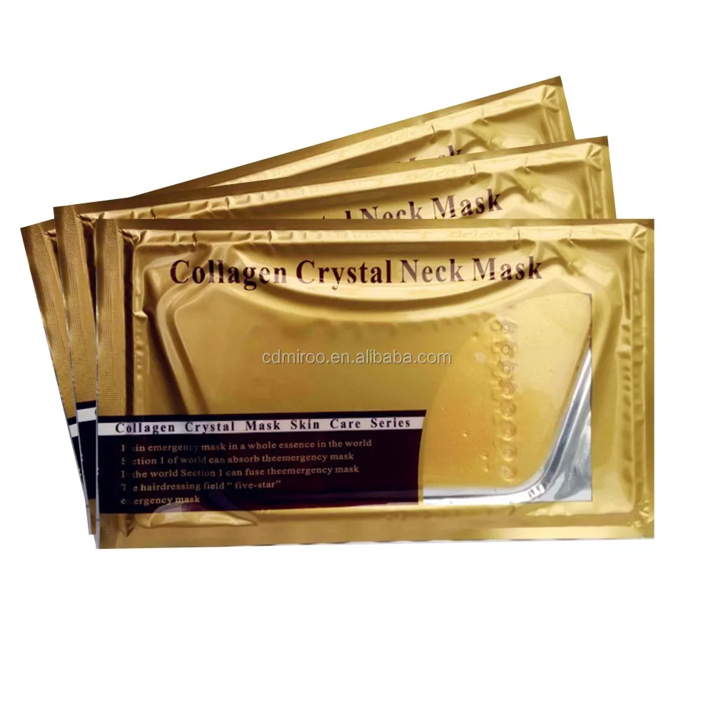 product 24k gold deep moisturizing neck use facial mask for face