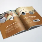 Custom Printing A4 A5 Product Catalogue Brochures on Art Paper