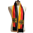 Custom Logo Printing Polyester Football Fan Sport Scarf