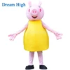 pig couple mascot costume / pig mascot costume for promotion