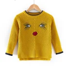 OEM New Design Winter Cute Mid-Neck Sweater Coat For Boys And Girls