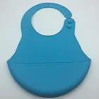 Factory Promotional Gift Custom cute logo waterproof best silicone baby bibs walmart for drooling