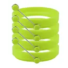Egg Ring 4PCS Non Stick Silicone Egg Rings Pancake Mold Round Cooking Mould