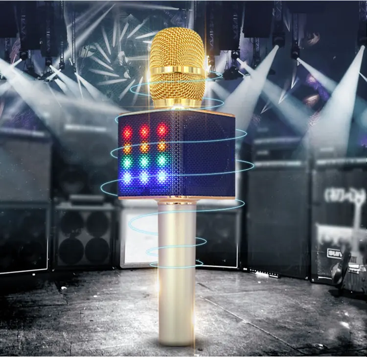 New DSP LED light Hi-Fi smart karaoke external speaker for mobile phone - ANKUX.COM