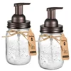 /product-detail/16-oz-wholesale-pump-lid-glass-mason-jar-wholesale-with-bronze-soap-dispenser-62197308042.html