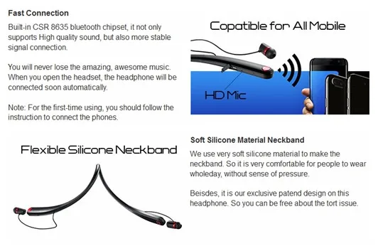 China Wholesaler Voice Control Wireless Neckband Magnetic Bluetooth Bone Conduction Headphone - ANKUX.COM