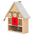 Wholesale Outdoor Natural Wooden Insect Hotel Bee House