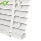 New style ladder tape white wooden venetian blinds
