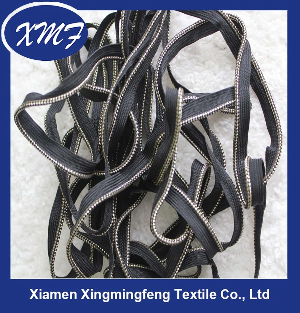 wholesale lurex piping tape , piping cord for clothing