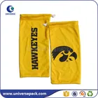 Custom Order Small Microfiber Drawstring Pouch With Logo