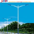 High quality Q235 galvanized street light pole for street lighting