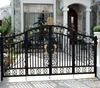 wrought iron big gate fr entrance of villa , court yard