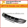 Car PP bumper lip for 11-12 Hyundai YF Sonata new style PP rear bumper diffuser lip