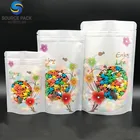 Smell Proof Plastic Zipper Bag, Food or Tea Packaging, Zipper Tobacco Pouch