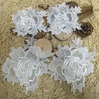 2019 new style 3D Wedding Dress polyester embroidery lace
