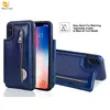 Zipper Wallet Mobile Phone Shell Leather For iPhone XS Case