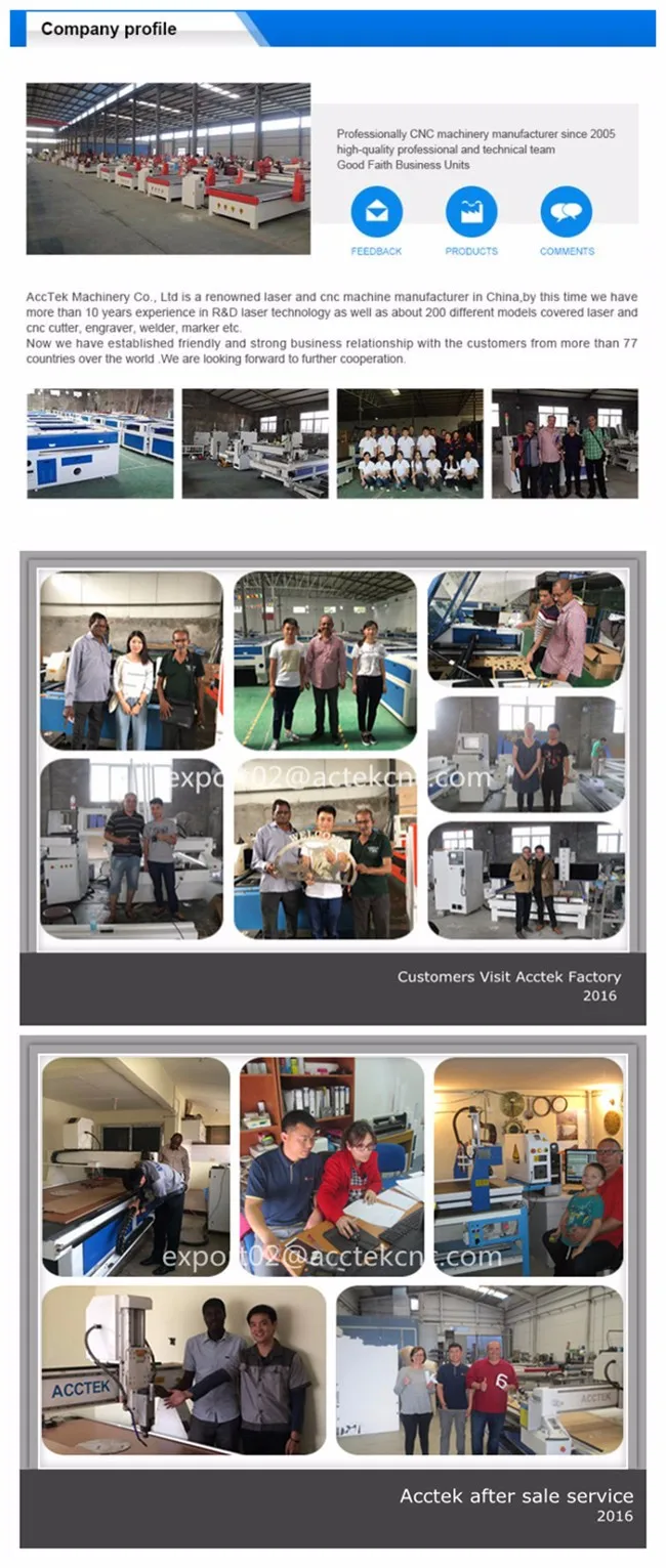 Factory direct sale good 1325 cnc router 4 axis woodworking engraving machine