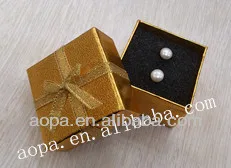 apc-36 gold ribbon bow tie gift box