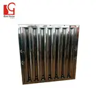 Factory sale commercial kitchen baffle air purifier for grease filter