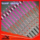 carbon fiber hunting arrow with painted pink