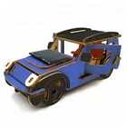 Solar Car Toy Solar Car Toy 3D Wooden Running Truck Puzzle Solar Car Toy