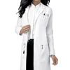 Hospital Uniform Design Ladys medical lab coat White Doctor Uniform Medical Coat for Women