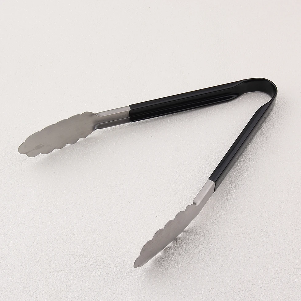 Gadgets Stainless Steel Pp Silicone Pastry Tongs