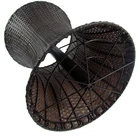 Sgs Adjustable Wicker Rattan Ice Cooler Table Bucket for Bar