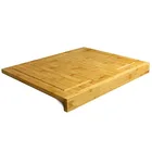 Counter edge bamboo chopping board wooden kitchen cutting board