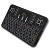 New design Q9 wireless keyboard and mouse 2.4g backlight air fly mouse remote control