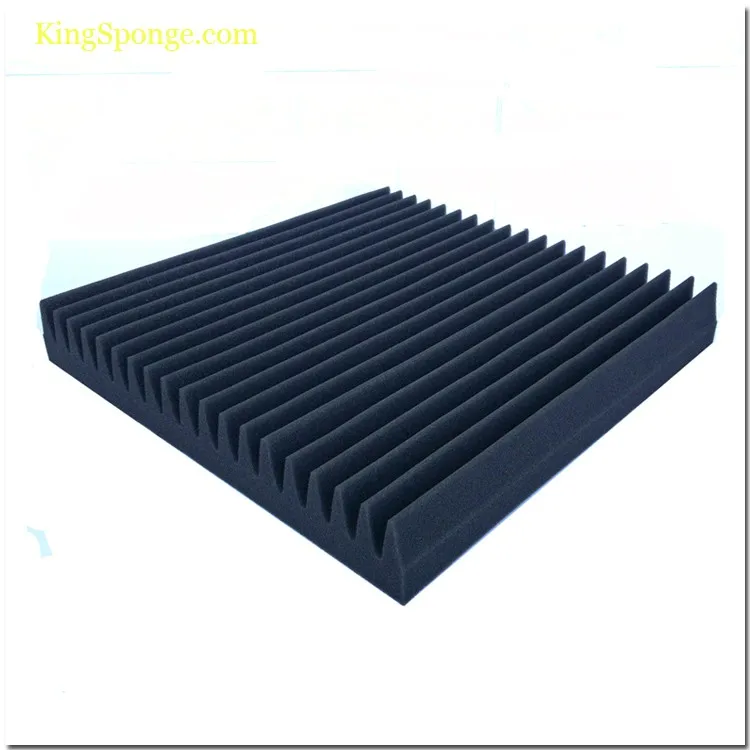 wedge-shaped acoustic sound sbsorption foam sponge sheet.jpg