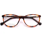 amber black testudinaria acetate frame reading glasses for looking at computer or game with clear lens