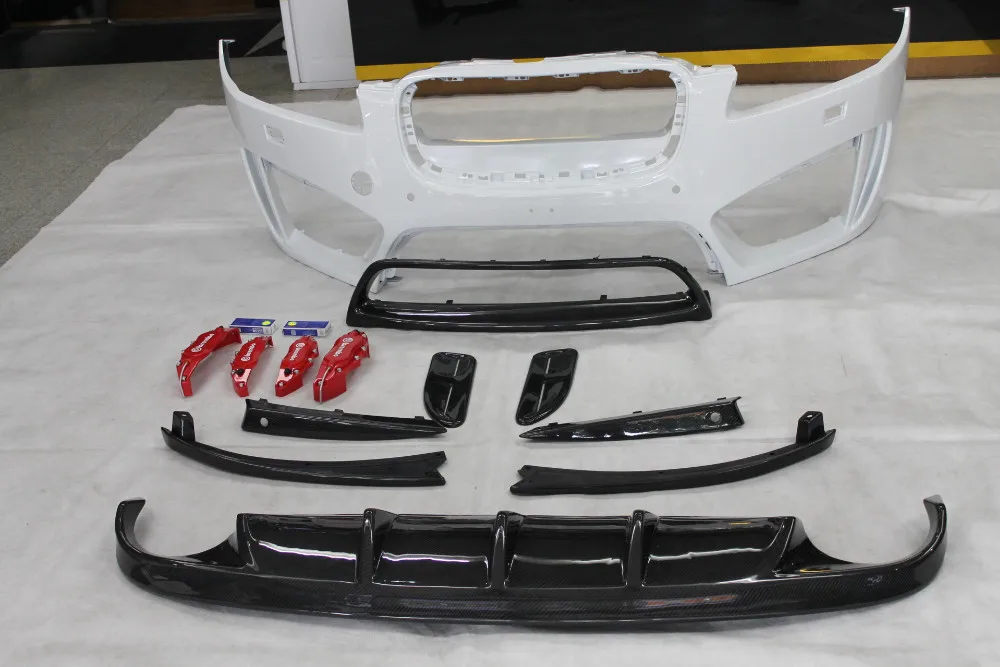 For Jaguar Xf Conversion Kit For Xfrs Facelift Restylling Body Kit