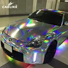 CARLIKE Guarantee 3 Years PVC Chrome Rainbow Iridescent Laser Sticker Car Body Wrap