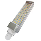 LED PL lamp G24 E27 12W AL SMD bulb 220-240V 35*165mm