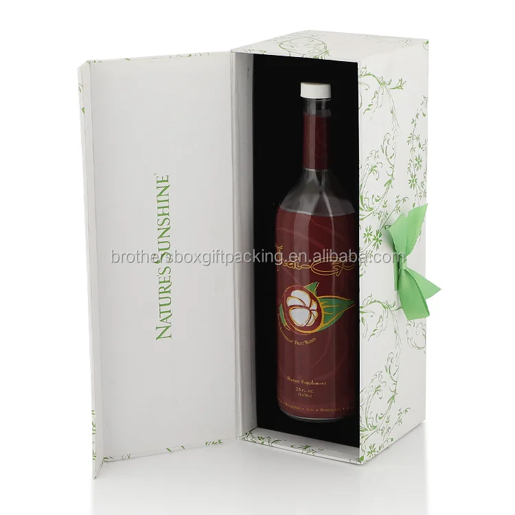 factory direct hot cheap single cardboard gift boxes for wine