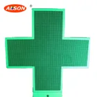 Outdoor LED Pharmacy Cross Display P10 Led Cross For Crossroad/church / hospital