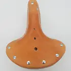 Leather Bicycle Saddle with Sprung for Bicycle