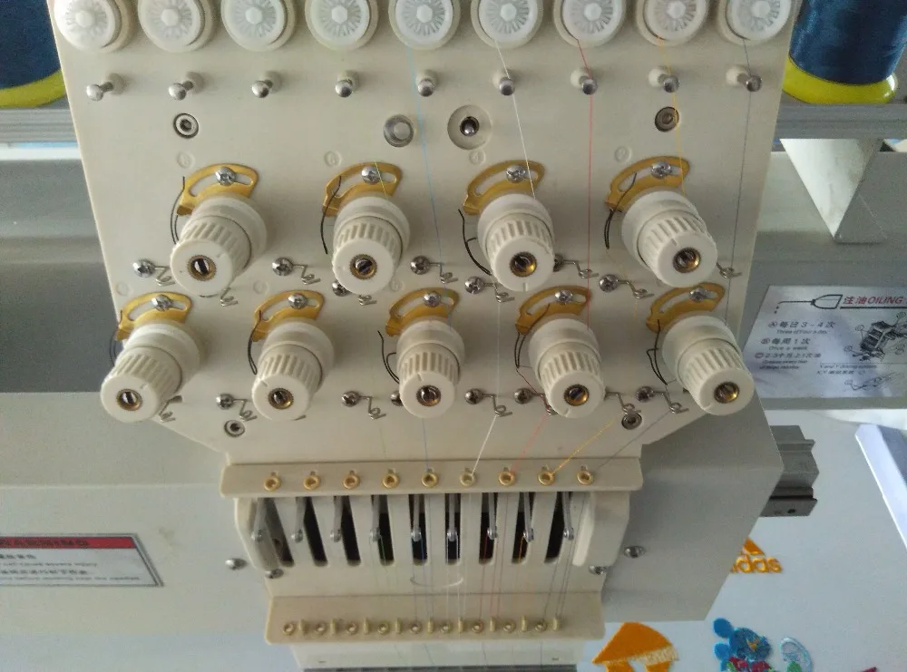 Alibaba hot sale mix rhinestone embroidery machine