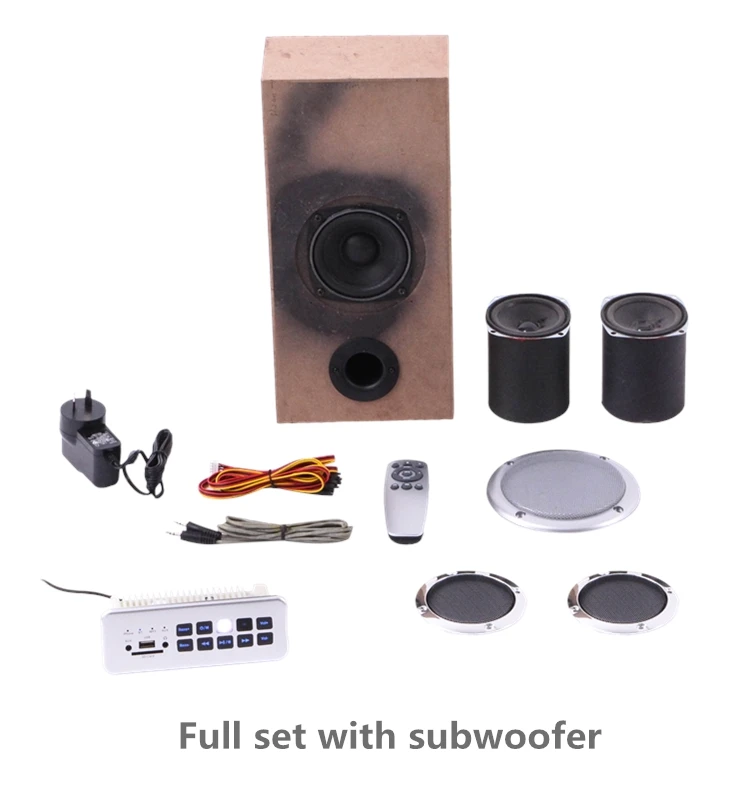 USB/SD Card Music Player Home Theater Speaker System Sound For Sofa/Coffee Table/Bed. - ANKUX.COM