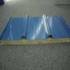Rock wool sandwich panel for roof and wall