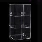 ACRYLICWORK PMMA plexiglass custom acrylic corner open display box