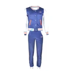 OEM sublimation plain full button baseball jacket