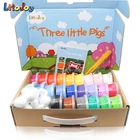 LitoJoy DIY air dry clay art story toy for kids education