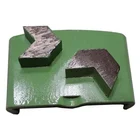 Diamond grinding segment concrete abrasive tool for HTC machine part