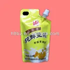Soya-bean milk bag/juice bag/spout milk packaging bag
